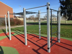 Cage de street work out d'Iffendic